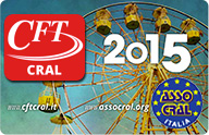 La tessera CFT CRAL per il 2015