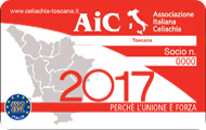Tessera Aic - Associazione Italiana Celiachia