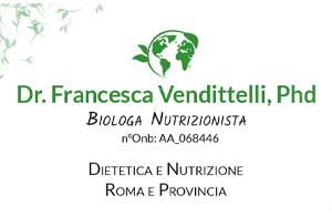 NUTRIZIONISTA DOTT.SSA FRANCESCA VENDITTELLI 